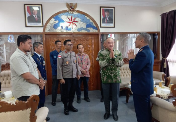 Forkopincam Blang Bintang Apresiasi HUT ke-80 TNI AU, Sinergi dengan Lanud SIM Kunci Stabilitas Daerah