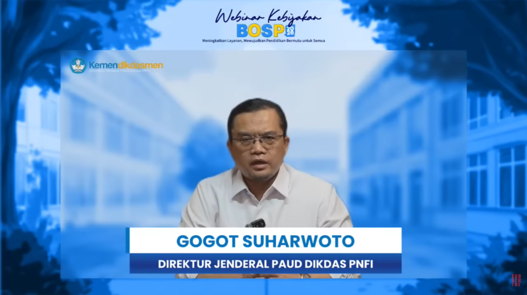 Kemendikdasmen Berikan Relaksasi Dana BOSP 2026, Jaga Keberlangsungan Layanan Pendidikan di Daerah