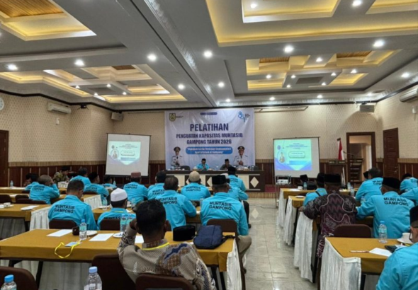 Wakil Wali Kota Afdhal Buka Pelatihan Penguatan Kapasitas Muhtasib Gampong