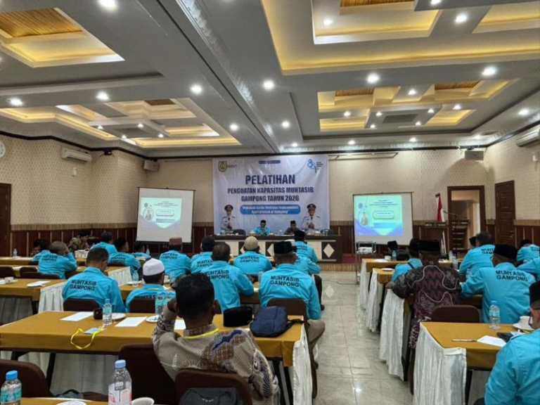 Wakil Wali Kota Afdhal Buka Pelatihan Penguatan Kapasitas Muhtasib Gampong