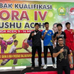 Empat Atlet Wushu Aceh Besar Lolos PORA, Dua Raih Medali Emas di Pra Kualifikasi