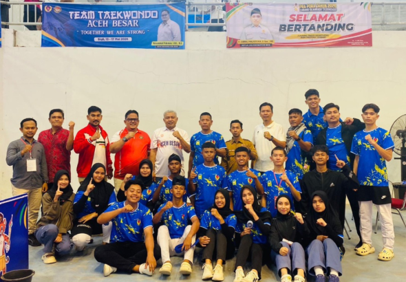Taekwondo Aceh Besar Juara Umum Pra PORA 2026