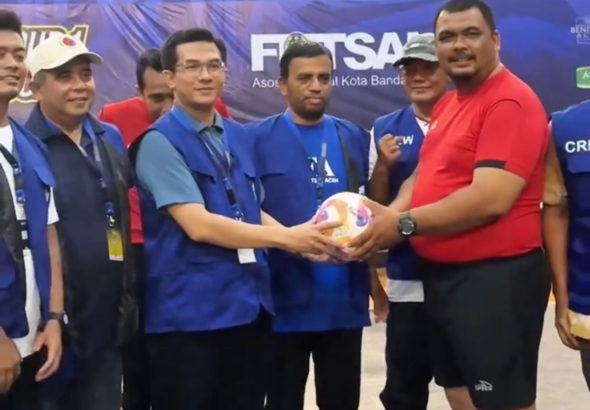 Ketua DPRK Buka Turnamen Futsal AFK Cup