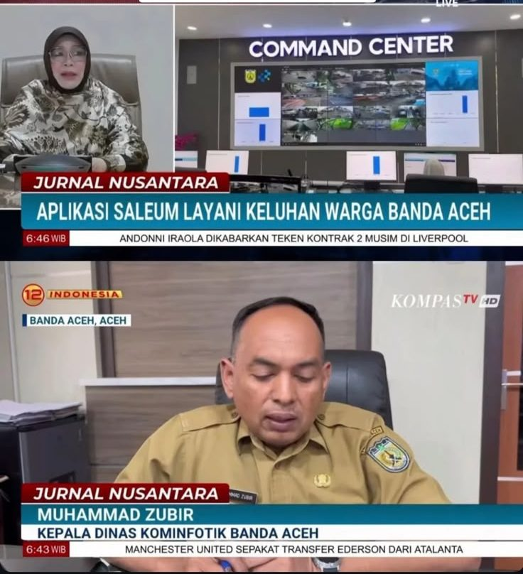 Warga Kota Bisa Adukan Keluhan Layanan Publik Langsung Ke Wali Kota Lewat Aplikasi Saleum