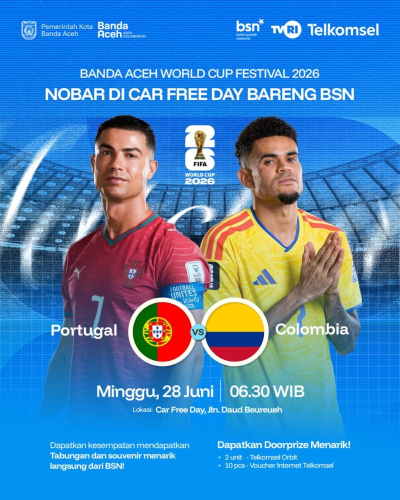 Warga Kota Bisa Nobar Piala Dunia Setiap Hari Minggu di CFD