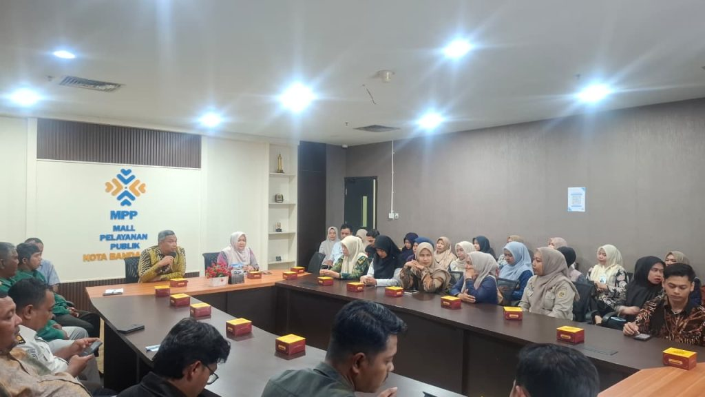 DPMPTSP Kota Banda Aceh Gelar Monitoring dan Evaluasi Penyelenggaraan MPP untuk Tingkatkan Kualitas Layanan Publik