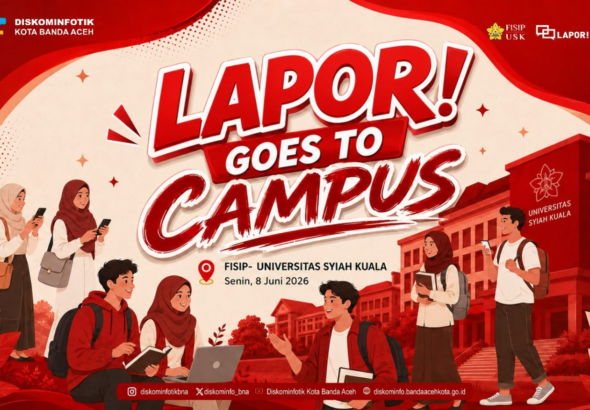Diskominfotik Matangkan Persiapan Lapor Goes to Campus