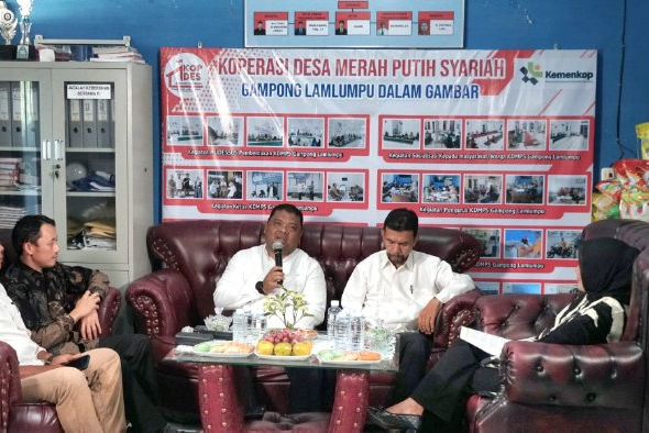 Kadiskopukmdag Aceh Besar Dorong KDMP Harus Aktif dan Inovatif, Lam Lumpu Jadi Contoh