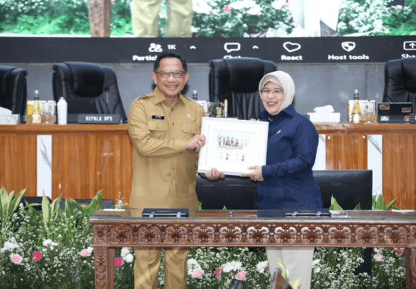 Mendagri Teken SEB dengan Kepala BPS, Minta Pemda Dukung Sensus Ekonomi 2026