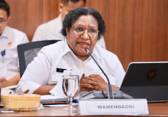Wamendagri Mendorong Pemda di wilayah Papua untuk segera menyelesaikan RAP penggunaan Otsus tambahan dan DTI Tahun Anggaran 2026.