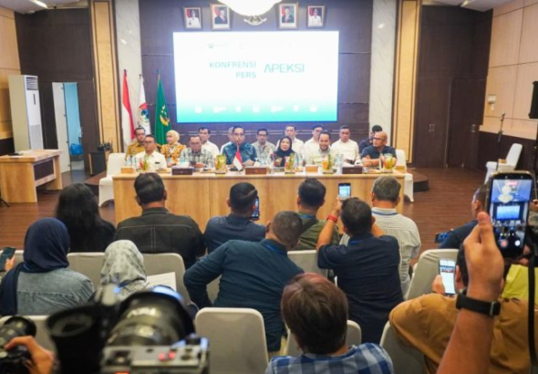 Wali Kota Medan Gelar Konferensi Pers : Paparkan Rangkaian dan Manfaat Rakernas APEKSI XVIII