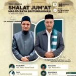Tata Laksana Salat Jumat di Masjid Raya Baiturrahman, 28 Agustus 2026
