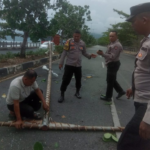 Angin Kencang Tumbangkan Tiang Lampu dan CCTV di Ulee Lheue, Diskominfotik Lakukan Penanganan Cepat