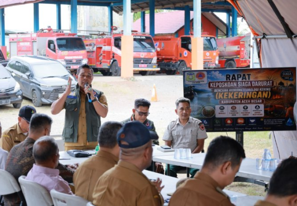Pemkab Aceh Besar Percepat Penanganan Kekeringan