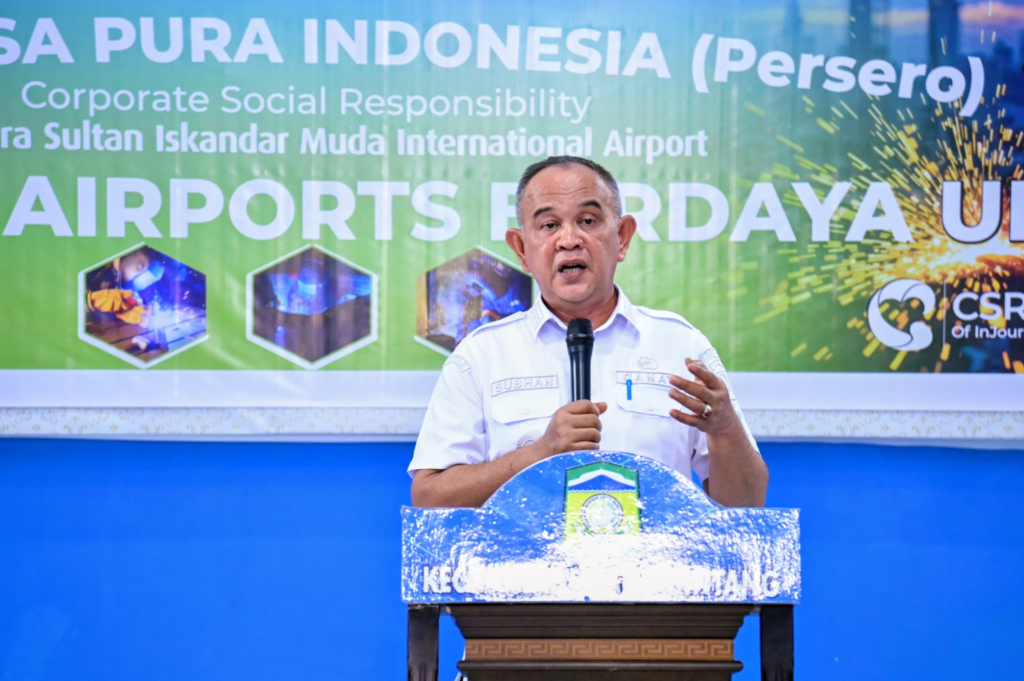 Pemkab Aceh Besar Apresiasi Program Pelatihan Pengelasan Angkasa Pura untuk Tingkatkan Keterampilan Masyarakat