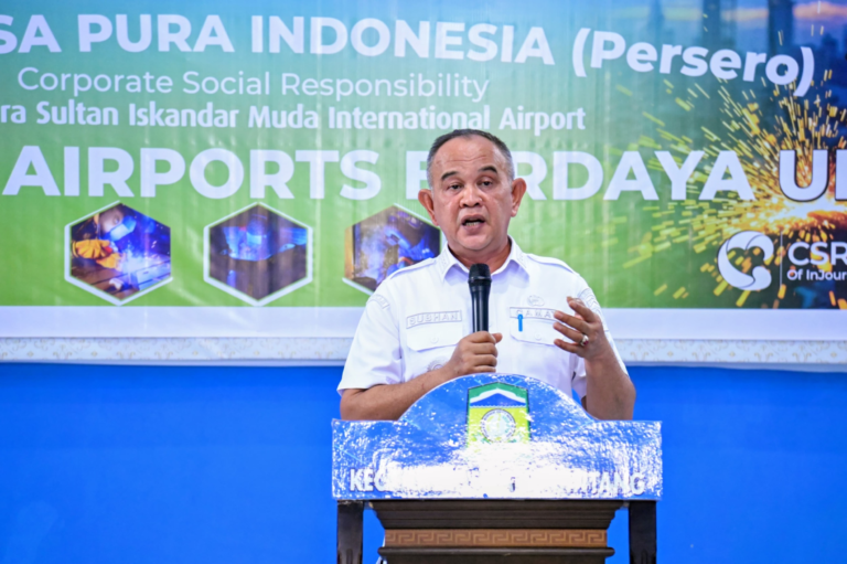 Pemkab Aceh Besar Apresiasi Program Pelatihan Pengelasan Angkasa Pura untuk Tingkatkan Keterampilan Masyarakat