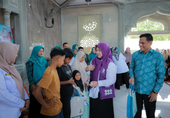 Ketua Tim Pembina Posyandu Aceh Besar Ajak Semua Elemen Kerja Sama Tingkatkan Layanan Kesehatan Ibu dan Anak