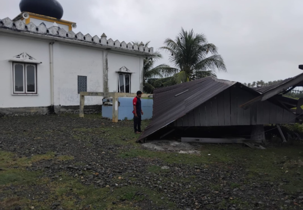 BPBD Aceh Besar Tangani 7 Kejadian Baru Akibat Angin Kencang