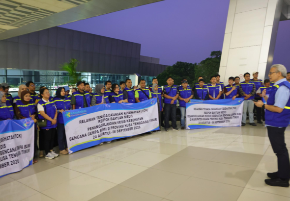 Kemenkes Terjunkan 206 Relawan TCK, Pulihkan Layanan Kesehatan Korban Gempa NTT