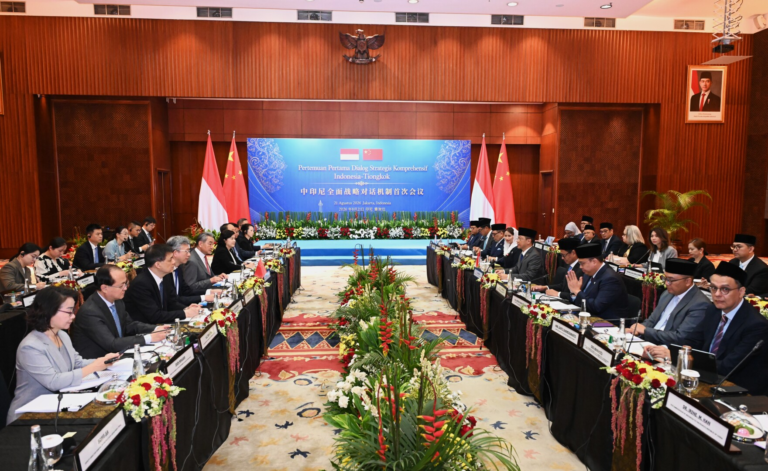 Indonesia dan Tiongkok Luncurkan Dialog Strategis Komprehensif Perdana di Jakarta