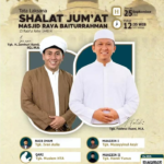 Tata Laksana Shalat Jumat Masjid Raya Baiturrahman, 25 September 2026