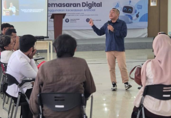 70 Pelaku Usaha di Kota Banda Aceh Ikut Pelatihan Pemasaran Digital Menggunakan AI