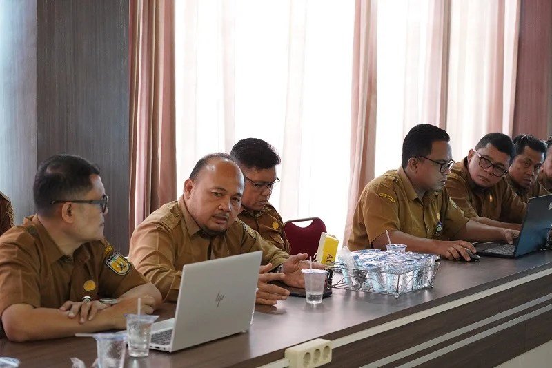Direktur RSUD Meuraxa Pimpin Rapat Manajemen, Bahas Berbagai Permasalahan