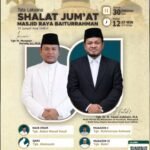Tata Laksana Shalat Jumat Masjid Raya Baiturrahman Aceh, 30 Oktober 2026