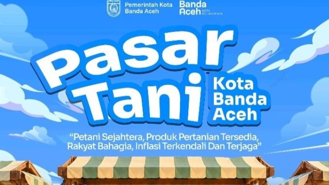 Pemko Banda Aceh Gelar Pasar Tani di Taman Bustanul Salatin 27–28 Oktober 2026